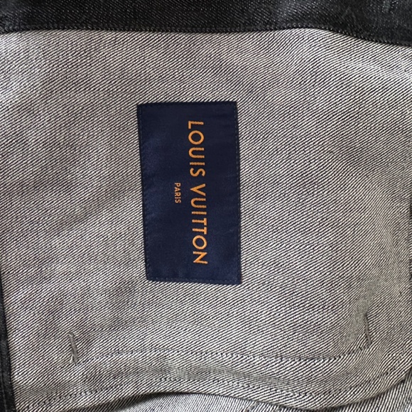 AUTHENTIC Louis Vuitton Monogram DNA Denim Jacket - Picture 3 of 4